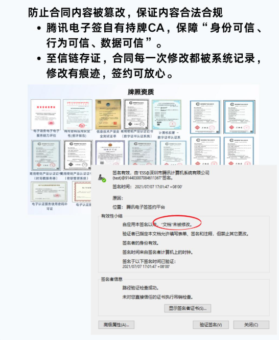 线上签署